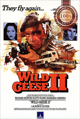 THE WILD GEESE II 2 1985 OFFICIAL ORIGINAL CINEMA MOVIE PRINT