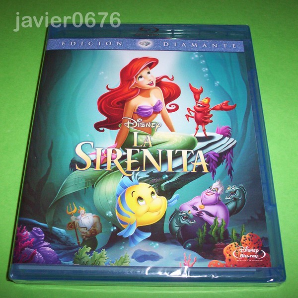 LA SIRENITA EDICION DIAMANTE CLASICO DISNEY 28 BLU-RAY NUEVO Y PRECINTADO