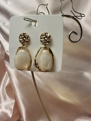 Old-Money Ohrringe mit Stein Schmuck Neu Gold Geschenk Modeschmuck Damen