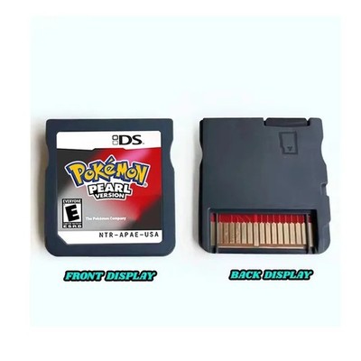 Pokemon NDS Game Card for 3DS/2DS/DS SoulSilver HeartGold Platinum Black Games
