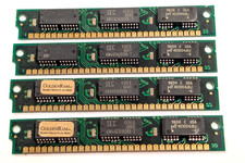 Vintage 16MB 4x4MB 30-Pin SIMM FPM RAM 70ns Parity Mac 486 Memory Kit Untested