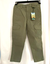 Ocean  Coast Boys Cargo Pants Army Green Size Youth 7 Kids Childrens