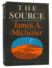 James A. Michener THE SOURCE  1st Edition 4th Printing
