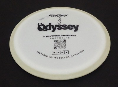 New Disc Golf Gateway Prototype Odyssey GLOW Rim Sure Grip-166