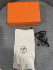 Hermes Paris Empty Shoes Box With Dust Bag, Ribbon And Tissue 12x8x5’ — photo 10