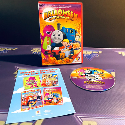 Halloween Spooktacular, Barney, Thomas, Bob Builder, Angelina (DVD, 2008 HIT)