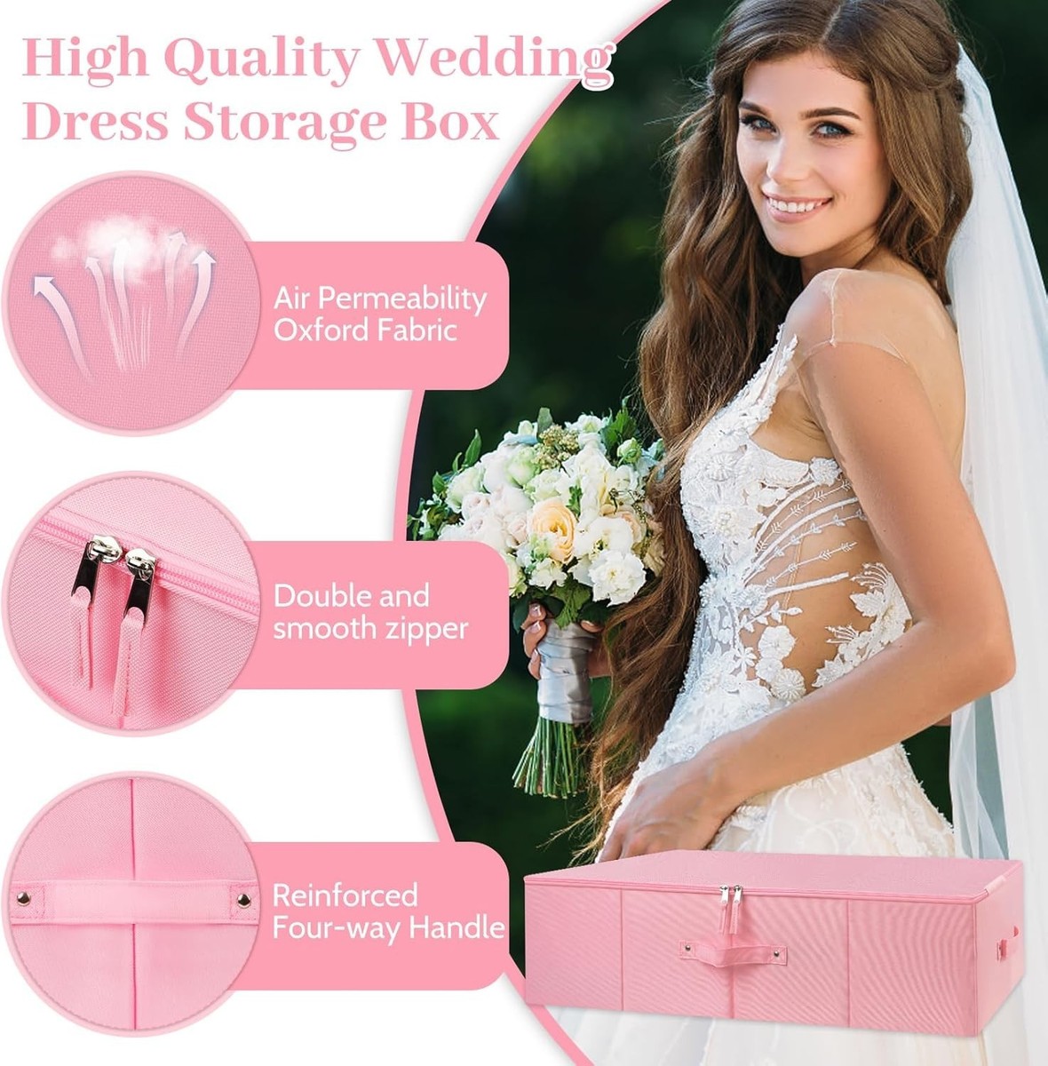 wedding dress storage box Under Dress - Full Cotton Petticoat Slip