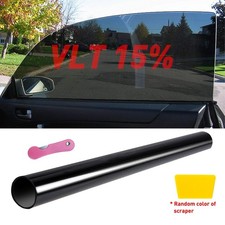 20'' X 10FT 15% VLT Black Car Home Glass Window TINT TINTING Film Roll TOP EOE