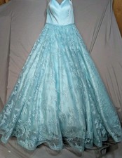 Clarisse Formal Ball Gown Prom Dress with Pockets Full Length Sz 6