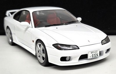 Solido 1/18 Nissan Silvia S15 Spec-R Aero Aspen weiß 99 Diecast Scale Modellauto