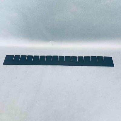 Akro-Mils Plastic Bin Separator Long Black 20.75 x 2.25 in. Pack of 12 Dividers