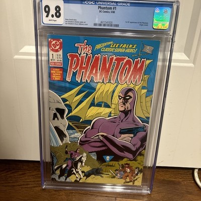 THE PHANTOM # CGC 9.8 1 DC COMIC 1988 1St appearance of phantom in DC comics 