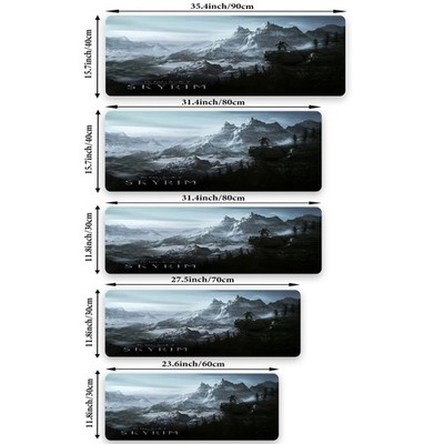 40*90cmThe Elder Scrolls V Skyrim Inspired Mouse Pad, Suitable for Home Computer