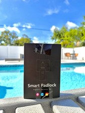 Rechargeable Smart Fingerprint Door Lock Keyless Padlock Anti-theft Security