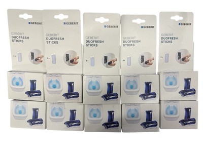 10 x Geberit DuoFresh Stick geeignet für Betätigungsplatten, Schachtel mit 8 Stk