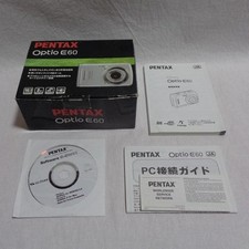 PENTAX Optio E60 Compact Digital Camera Tested Working Seller Japan