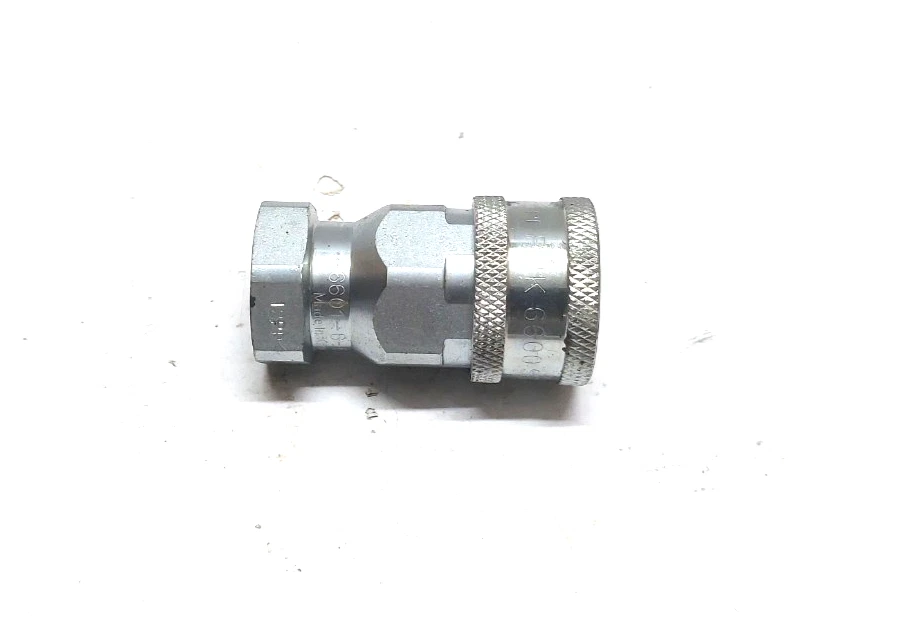 PARKER 6601-6-6 COUPLER, COUPLING, QUICK, 6600 SERIES, STEEL G010G 12PP / LOT OF - Image 3 of 4