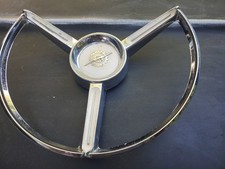 1960 Ford Steering Wheel Horn Ring F100 F250 1959 Rare Deluxe Custom Cab 1960 Ford Steering Wheel Horn Ring F100 F250 1959 Rare Deluxe Custom Cab