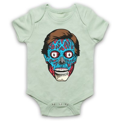SIE LEBEN ALIEN FACE SCI FI ACTION RODDY PIPER BRILLE BABY WACHSEN BABY MITWACHSEN GESCHENK