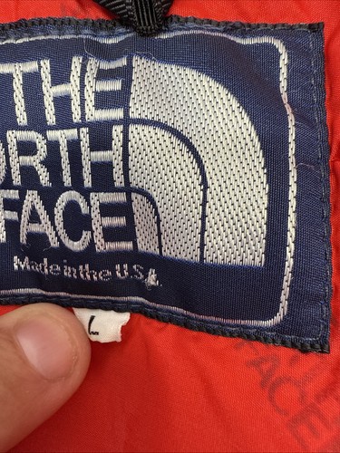 The North Face Vintage Blue Label 1980s Zip Up Jacket Large - Picture 3 of 12