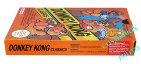 DONKEY KONG Classics - complet cartouche jeu game & watch nes Nintendo PAL test&eacute;