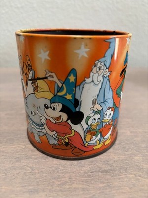 Vintage Walt Disney Productions Kinnerton 4   Character Cup Candy Tin