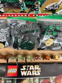 LEGO Star Wars 8038 The Battle of Endor 12 Minifigures 890 Pieces With Box