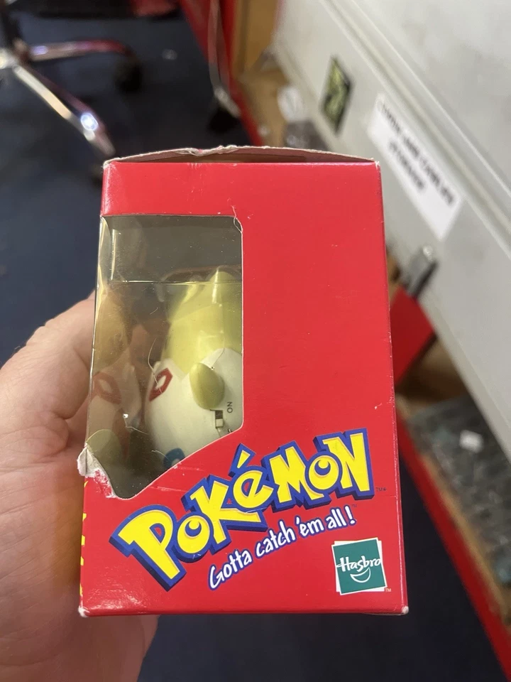 Juguete electrónico de voz y movimiento oscilante Pokemon Togepi DE COLECCIÓN 1999 SELLADO DE FÁBRICA Foto 3 de 4