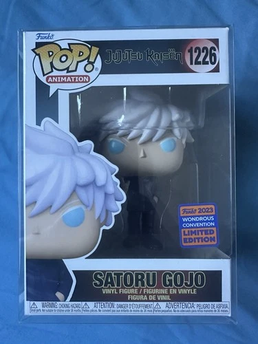Funko Pop! Jujutsu Kaisen Satoru Gojo Figure #1226 Wondercon Shared Exclusive