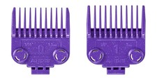 Andis 561002 OG Master Dual Magnet Attachment Clipper Guard Set, 2-Pack, Purple
