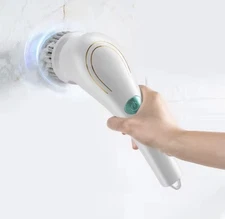 Electric Spin Scrubber Cordless Bathroom Tub Scrubber Portable Cleaning Brush US