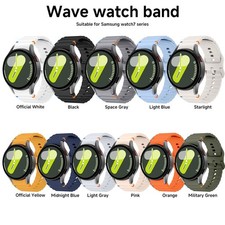 Strap For Samsung Galaxy Watch 7/6/5/4/FE 40/44/47mm Silicone Sport Watch Band,