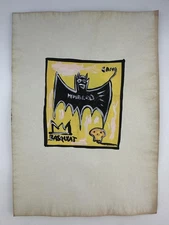 Jean-Michel Basquiat COA Art Painting Original Drawing Vintage