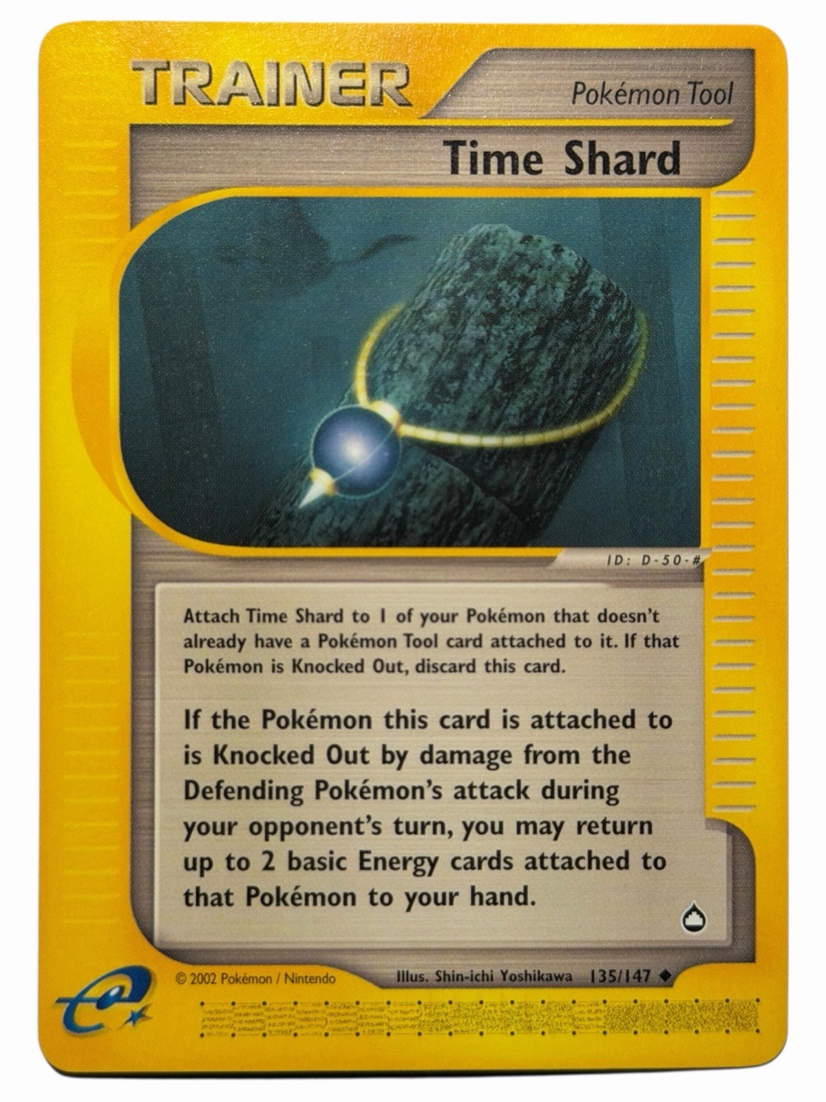 Time Shard - Aquapolis 135/147 2002 - E Reader - Pokémon TCG - WOTC - NM