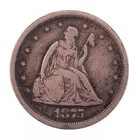 1875-S Seated Liberty 20c Twenty Cent Piece (B4153)