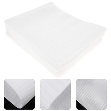 100 Pcs White Anti Static Cushion Pouches Foam Wraps For Fragile Item