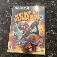 Destroy All Humans Black Label Sony PS2 Video Games Playstation 2 Video Game