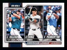 2026 Topps #211 (Cal Raleigh / Aaron Judge / Vinnie Pasquantino) 63724