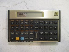 Vintage HP 12C Financial Calculator Made in USA Working