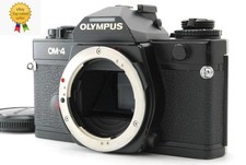  NEAR MINT Olympus OM-4 OM4 SLR 35mm Film Camera Black Body From JAPAN