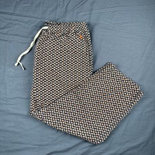 POLO by Ralph Lauren Pajama Pants Size Large Navy Blue Floral Print Sleepwear