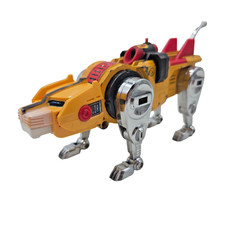 Vintage Lionbot Golion V CINTURA Crest Voltron KO Taiwan GIALLO Leone RARO