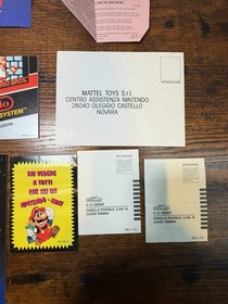 Nintendo NES, action set, in scatola nintendo enterainment system