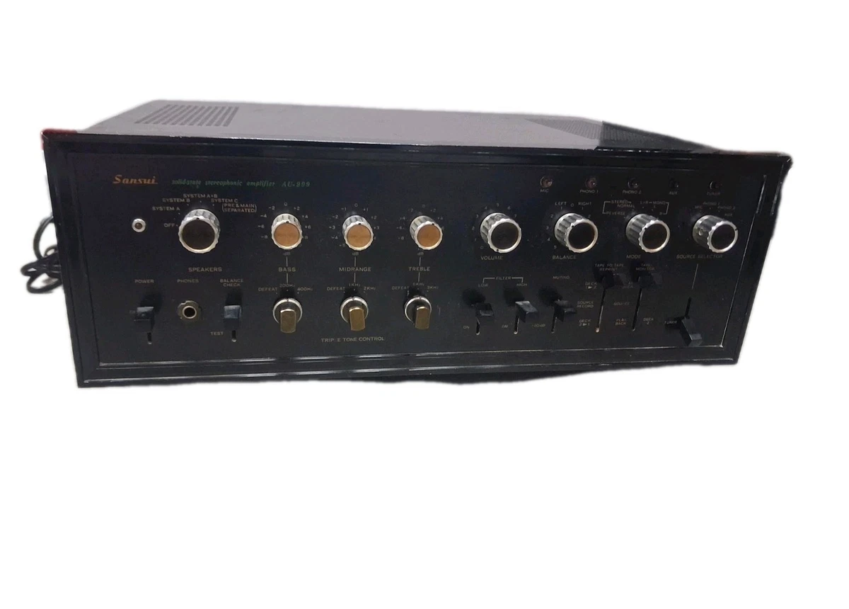 Sansui Au 999 for sale - eBay