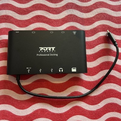 Port Connect Typ-C Reise 1 x 4K Dockingstation USB-C HDMI Mini DisplayPort