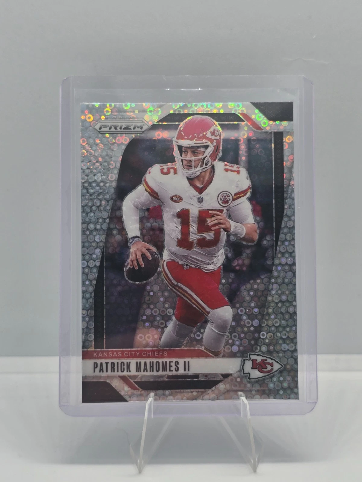 Patrick Mahomes II 2024 Prizm No Huddle Disco Prizm  #138