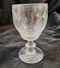 Georgian Glass Rummer with cut facets ca 1820