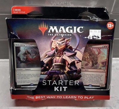 Magic The Gathering Starter Kit 2 Decks Ready to Play Welcome Vampire Raiju NEW