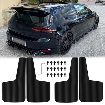 Für VW Golf I II III IV V 4X Schmutzfänger Spritzlappen Spritzschutz Kotflügel