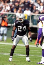 Charles Woodson Oakland Raiders in action v the Minnesota Viking d- Old Photo 1